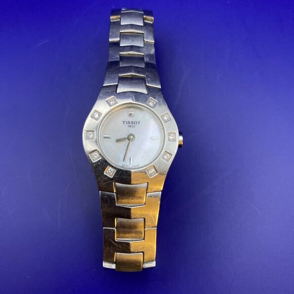 Tissot Accessories - TISSOT 1853 L521 Mother Of Pearl Diamond Swiss Made Women's Stainless Watch